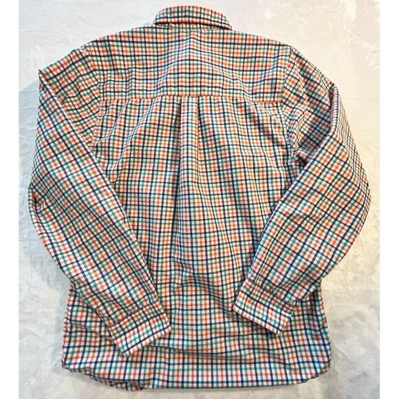 Kavu Lightweight Long Sleeve Plaid Button Up Shirt Dress Mens Sz S‎ Preppy Retro - Picture 3 of 15